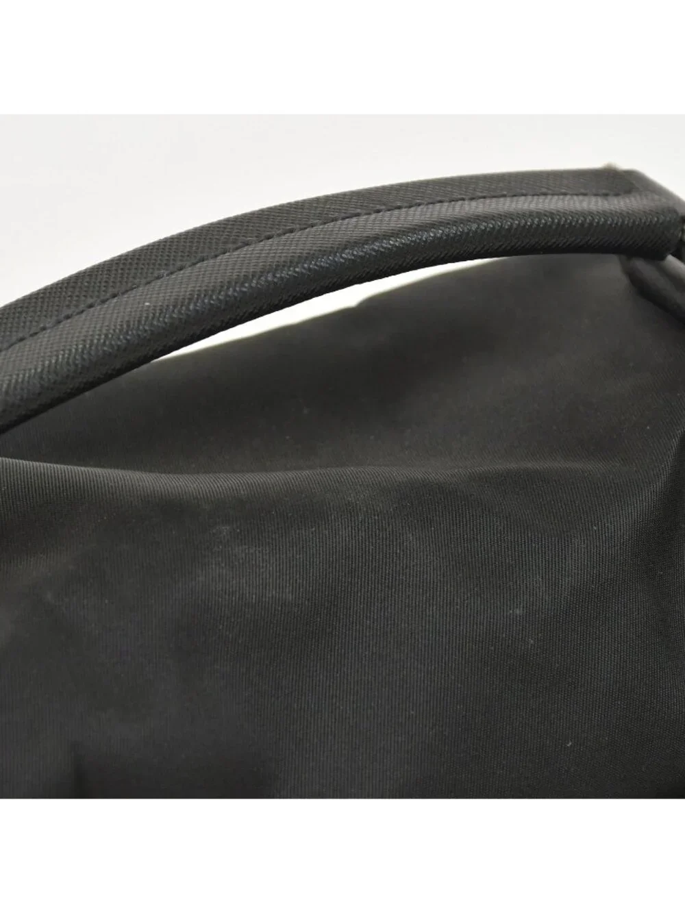 Prada Re-Nylon Travel Bag Carry on Pouch Nylon Saffiano Leather Triangle Logo